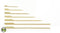 Biodore - Bamboe prikker / bbq pen 18cm + oor 250 stuks
