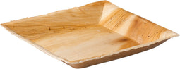 Biodore - Biodore® Bord palmblad rechthoekig 18x18cm 25 stuks