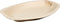 Biodore Bord - rechthoekig - 1-vaks - palmblad - 30x20cm - naturel - 25 stuks