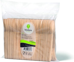 Biodore - Lepel hout - 200 stuks
