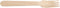 Biodore snackvork hout FSC 140mm (200 stuks)