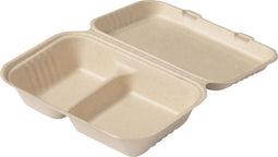 Biodore | Suikerriet | Menubak | 2-vaks | 250x165x60mm | 25 stuks
