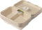 Biodore | Suikerriet | Menubak | 2-vaks | 250x165x60mm | 25 stuks