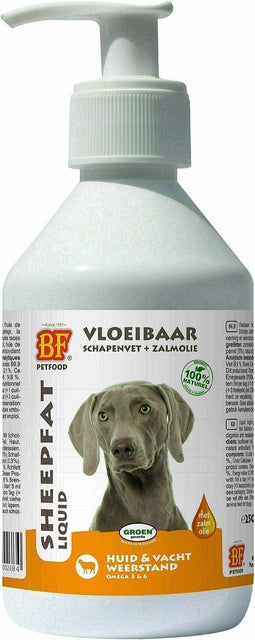 Biofood Vloeibaar Schapenvet - Hond - Voedingssupplement - 250 ml