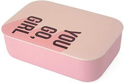 BioLoco PLA classic lunchbox you go girl - 18,7x12,7x6,5cm