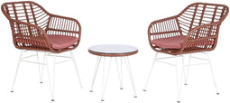 Tafel met twee stoelen DKD Home Decor 56 x 57,5 x 82 cm