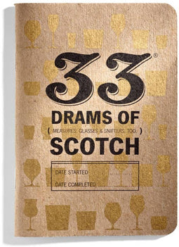 Scotch Whisky Registratieboekje - Whiskydagboek - 33 Books USA