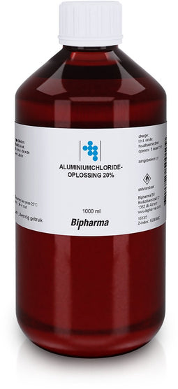 Bipharma Aluminiumchloride Oplossing 20%