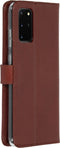 Valenta - Book Case - Gel Skin - Bruin - Samsung Galaxy S20 Plus