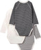 Petit Bateau - Rompertjes - Set van 3 met lange mouwen - Maat 56 (set van 3)
