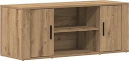 vidaXL - TV-kast - Artisan - Eiken - 100x35x40 - cm - Engineered - Wood