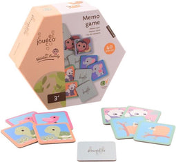 Jouéco Memo The Wildies Family Junior Karton 40-delig