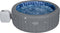 Lay-z-spa santorini hydrojet pro opblaasbare spa met led dia. 216 cm