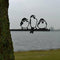 Birdwise cortenstalen tuindecoratie Huismus Trio
