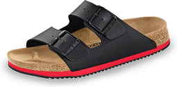 Birkenstock Heren Muil Arizona SL 54254 - Zwart/Rood - 42