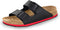Birkenstock Heren Muil Arizona SL 54254 - Zwart/Rood - 42