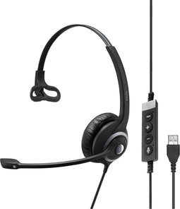 EPOS | Sennheiser IMPACT SC 230 USB MS II - Headset - Noise cancelling microfoon - Zwart