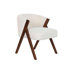 Keukenstoel Home ESPRIT Polyester Hout 58 x 58 x 70 cm
