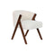 Keukenstoel Home ESPRIT Polyester Hout 58 x 58 x 70 cm