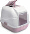 Imac Easy Cat - Roze - Kattenbak - 40,5 x 50 x 41 cm