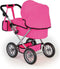 Bayer Design Trendy - Poppenwagen - Verstelbare duwstang - Roze