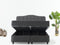 Dreamhouse Marrakech Opberg Boxspring Bed - 180x200 - VELVET ANTRACIET - Met veel Opbergruimte en Inclusief Hoofdbord.