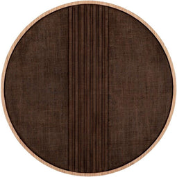MUST Living Wall panel Organic Minimalist small,Ø71x4 cm, jute