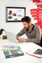 Bisilque Kamashi magnetisch whiteboard met zwart kader