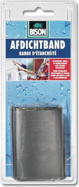 Bison afdichtingstape 75mm x 1m - grijs - waterbestendig