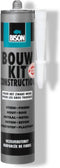 Bison Bouwkit® koker 390g, snelle, waatervaste D4 bouw-konstruktielijm, professionele kwaliteit, snel uithardend