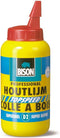 Bison Express houtlijm - Extra sterke, vochtbestendige houtlijm, D2, oplosmiddelvrij, doseerbaar, transparant, flacon 750g, sterker dan hout, overschilderbaar,
