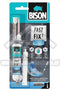 Bison Fast Fix² Flex 10 g, 2-componentenlijm, reparatielijm, vullend, flexibel