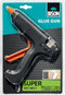 Bison Glue Gun Super, met hoge lijmprestaties voor doe-het-zelf en semi professioneel gebruik, hout, metaal, steen, glas, tegels, keramiek, leer, textiel en vele kunststoffen.