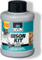 Bison Kit® met kwast flacon 400 ml, supersterk, contactlijm, reparaties, temperatuurbestendig van -40°C tot +70°C.