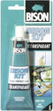 Bison Kit® transparant blik 750 ml, glashelder, sterke, universele contactlijm, vochtbestendig, vorstbestendig, -40°C tot +70°C, eenvoudig in gebruik