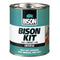 Bison Kit® transparant blik 750 ml, glashelder, sterke, universele contactlijm, vochtbestendig, vorstbestendig, -40°C tot +70°C, eenvoudig in gebruik