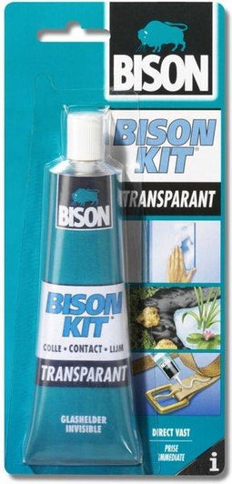 Bison Kit Transparant Contactlijm Tube - 100 ml