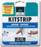 Bison Kitstrip Sanitair wit 22 mm x 3.35 m, zelfklevend, afdichtstrip, waterdicht, voor allerlei voegen, douchebak, aanrecht, spoelbak, vloer en tegels