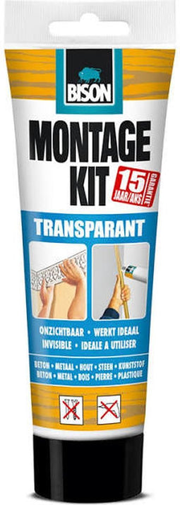 Bison Montagekit Transparant Tube - 250 g