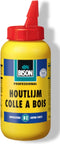 Bison Originele houtlijm flacon 750 gram - hoogwaardige, vochtbestendige witte houtlijm, droogt transparant op, oplosmiddelvrij, overschilderbaar, D2, sterker dan hout