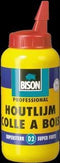 Bison Originele houtlijm flacon 750 gram - hoogwaardige, vochtbestendige witte houtlijm, droogt transparant op, oplosmiddelvrij, overschilderbaar, D2, sterker dan hout