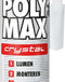 Bison Poly Max Crystal Express koker 300 gram- Transparante montagelijm, lijmen, monteren en afdichten, unieke SMP technologie, oplosmiddelvrij, binnen en buiten, vrijwel alle ondergronden