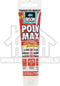 Bison Poly Max ® Crystal Express Tube - 90 gram