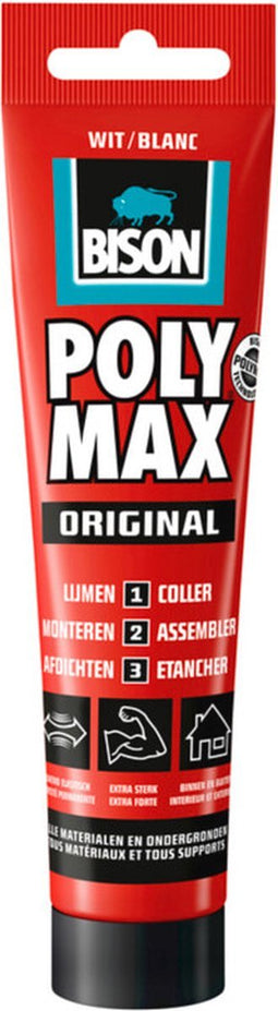 Bison Polymax Universeelkit - Wit - 165 gr