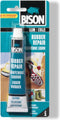 Bison Rubber Repair tube 50 ml, reparatiepasta, beschermen, waterdichtmaken, sterk, blijvend flexibel, temperatuurbestendig van - 40°C tot + 120°C, makkelijk in gebruik