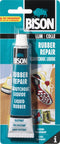 Bison Rubber Repair tube 50 ml, reparatiepasta, beschermen, waterdichtmaken, sterk, blijvend flexibel, temperatuurbestendig van - 40°C tot + 120°C, makkelijk in gebruik