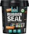 Bison Rubber Seal 2.5L- Rubber coating om oppervlakken waterdicht te maken, dakgoot repareren, binnen en buiten, afdichten, beschermen en repareren, 2,5 liter pot