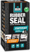 Bison Rubber Seal Reparatiekit - Reparatieset met coating op rubberbasis voor het afdichten, dakgoot repareren, waterdicht maken, beschermen en repareren, binnen en buiten, 750ml pot