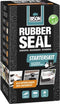 Bison Rubber Seal Reparatiekit - Reparatieset met coating op rubberbasis voor het afdichten, dakgoot repareren, waterdicht maken, beschermen en repareren, binnen en buiten, 750ml pot
