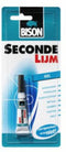 Bison Secondelijm Gel 3g, sterke secondelijm in speciale gelvorm, vaatwasser bestendig, water resistent, voor iedere reparatie in en om het huis, makkelijk in gebruik